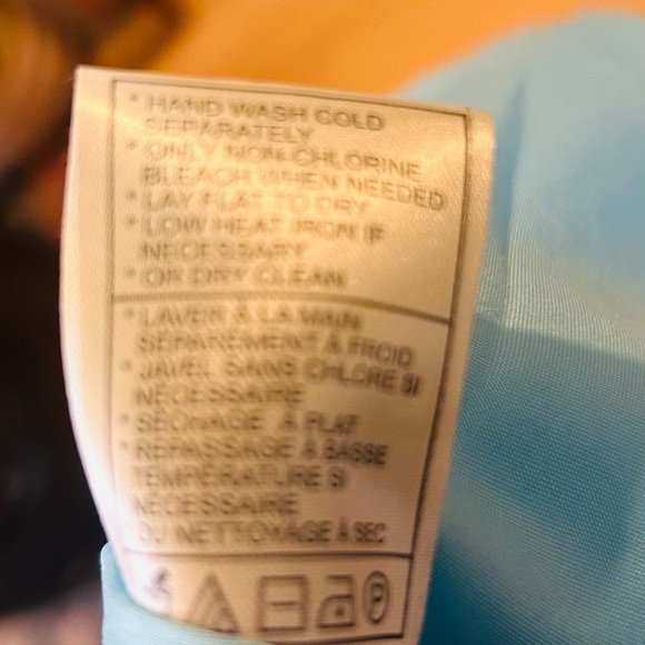 Betsey Johnson Light Blue Red Strawberry Vintage inspo Midi Dress extra small - Picture 10 of 15